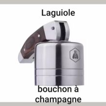 bouchon à champagne Laguiole
