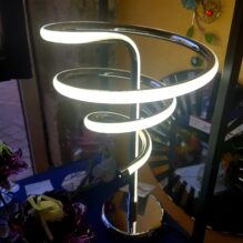 Lampe moderne led spirale