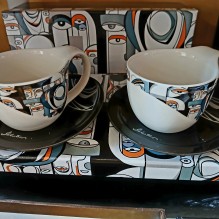 Coffret de 2 tasses en porcelaine Ishita Banerjee